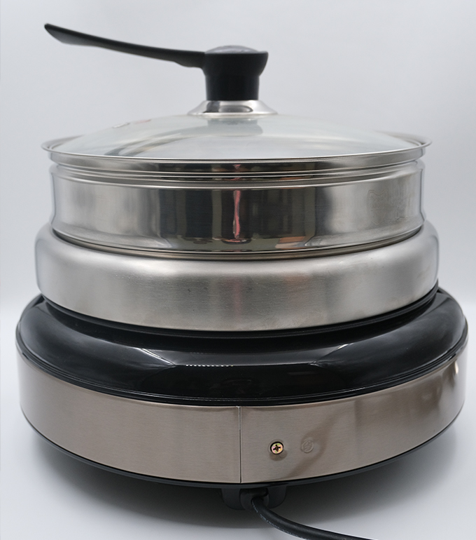 YODOIT 4L Multifunctional Detachable Electric Hot Pot (with Griddle Pan)